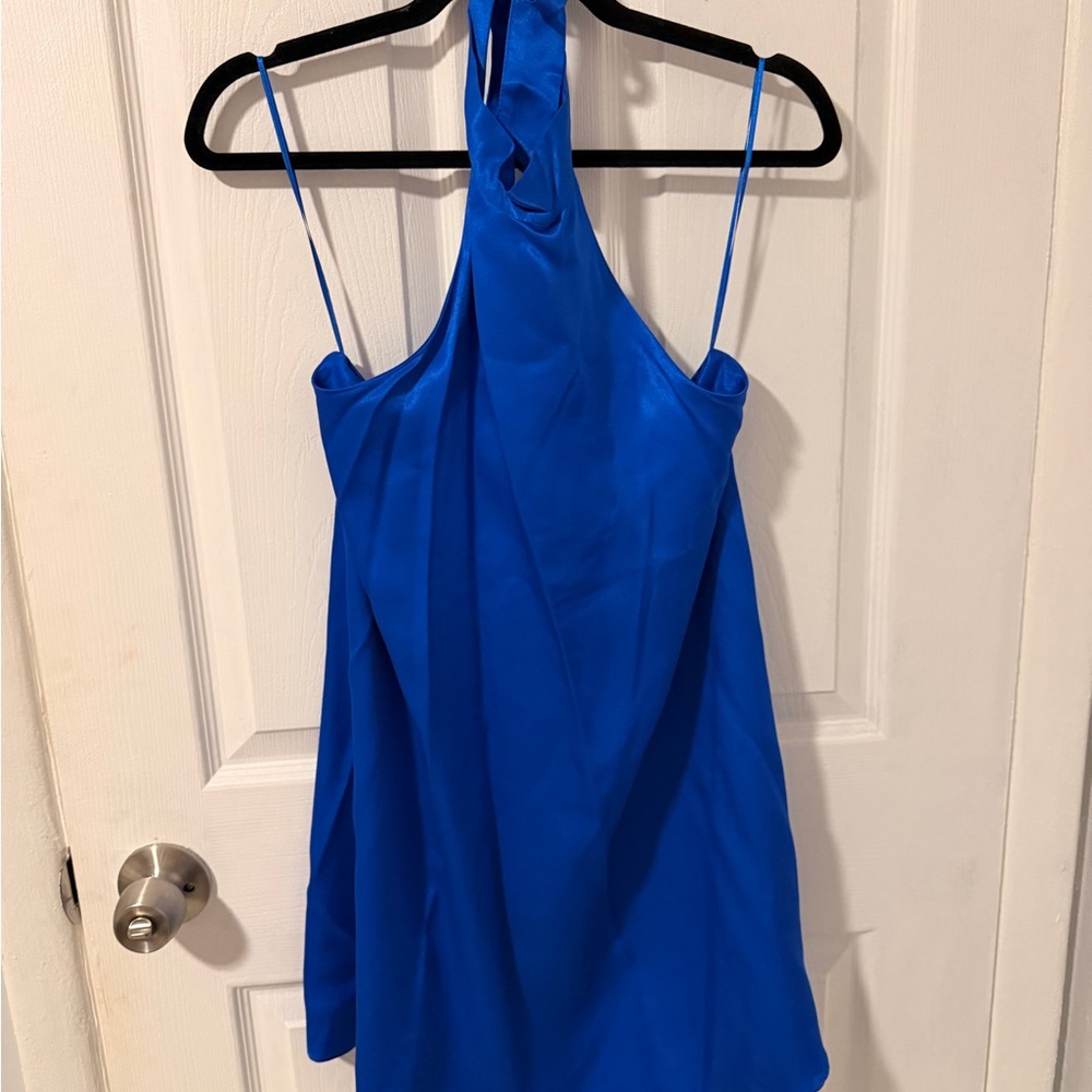 Zara Vibrant Blue Camisole Dress